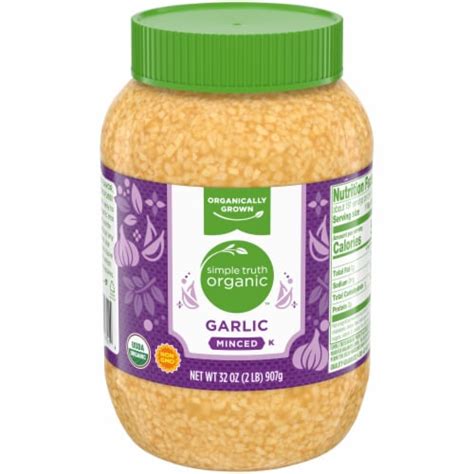 minced garlic in kroger|simple truth minced garlic.